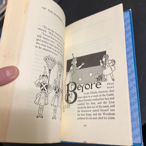 The wizard of Oz The weekly Reader Classics HB Book 1983 - Picture 7 of 7